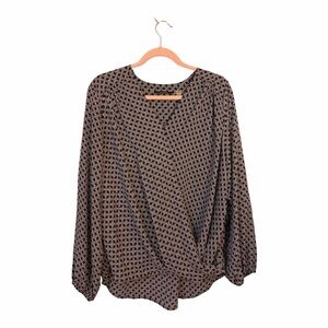 Tahari Print Blouse